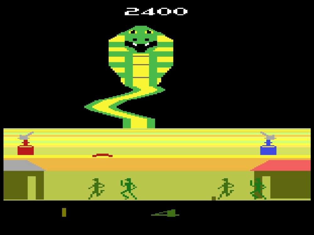 Gameplay of GI Joe Cobra Strike for Atari 2600